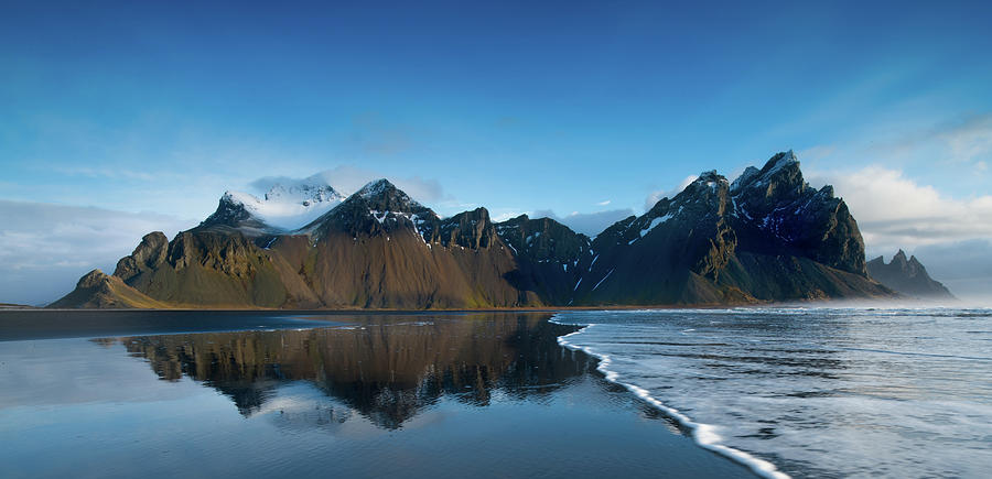 Mountain Photograph - Iceland Sunrise by Larry Marshall