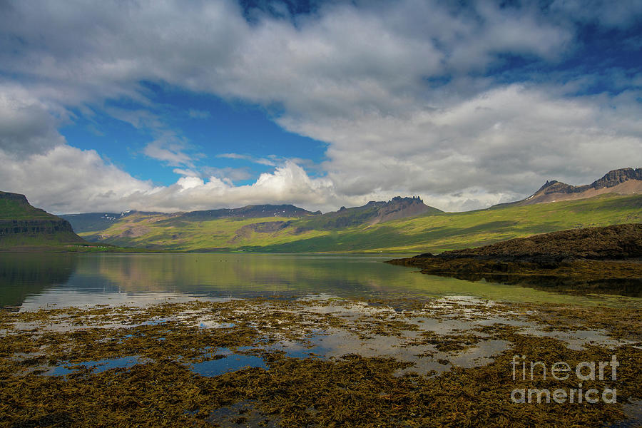 Iceland Tidal Serenity Photograph