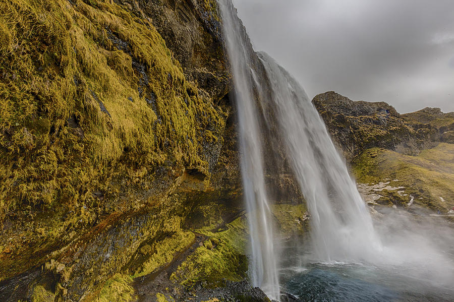 Iceland Waterfall 2 Photograph by Kathy Adams Clark