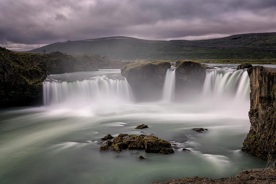 Iceland Waterfall Photograph by Tom Singleton