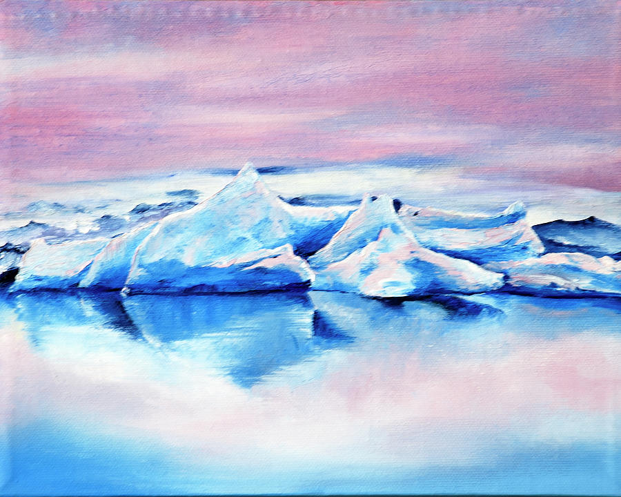 Winter Painting - Icelandia by Terry R MacDonald