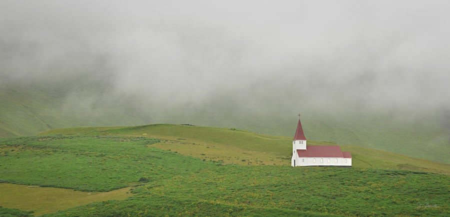 Icelandic Chapel Photograph by Joe Bonita