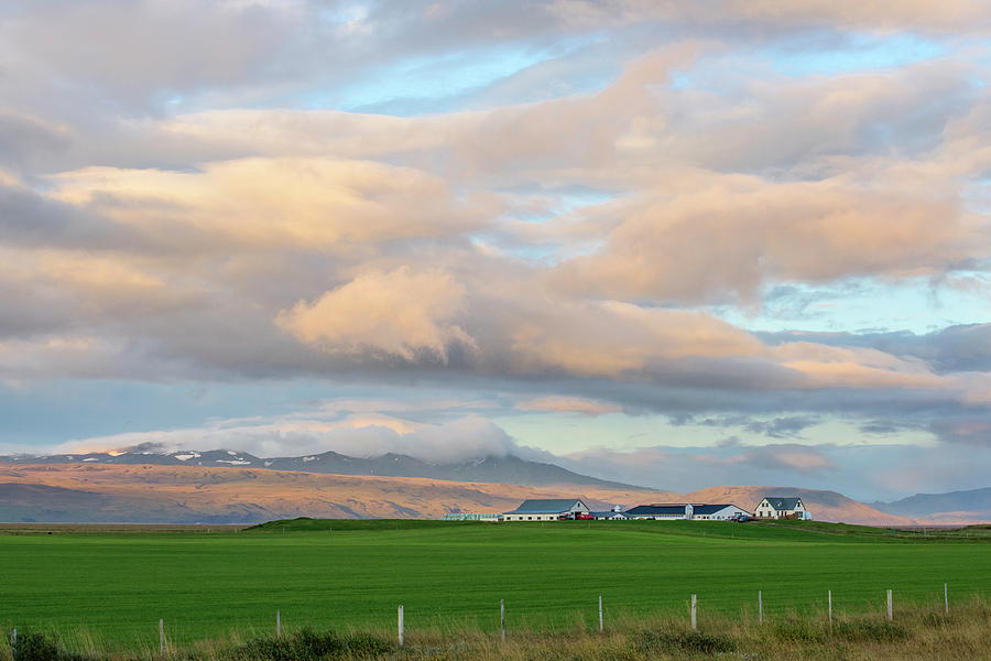 Icelandic Farmhouse Photograph by Brad Scott