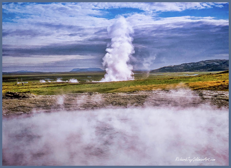 Icelandic Hydrothermal Activity Photograph by Richard Goldman