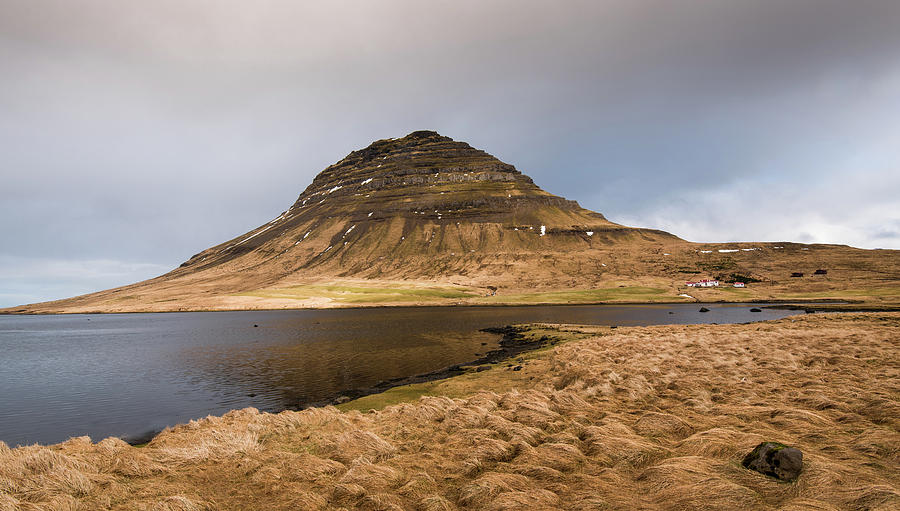 Icelandic Landscape with Kirkjufell mountain, Iceland Photograph by Michalakis Ppalis