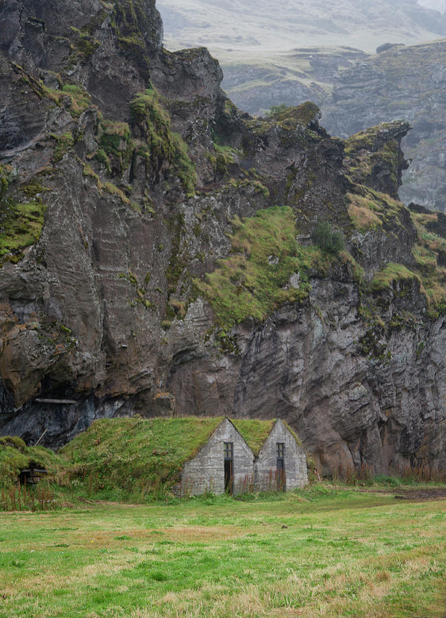 Icelandic Mountain Huts Photograph by Jack Nevitt