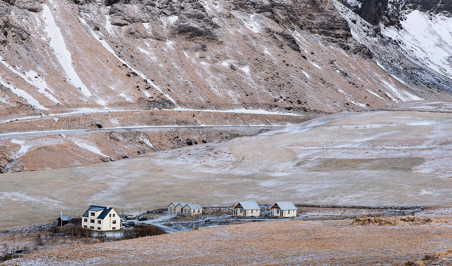 Icelandic mountain  landscape, VIK village Photograph by Michalakis Ppalis