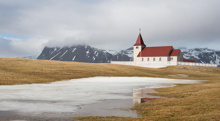 Icelandic small church Photograph by Michalakis Ppalis