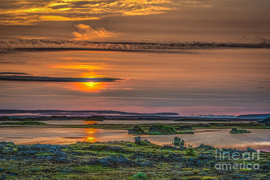 Icelandic sunset Photograph by Izet Kapetanovic Icelandic sunset Photograph by Izet Kapetanovic
