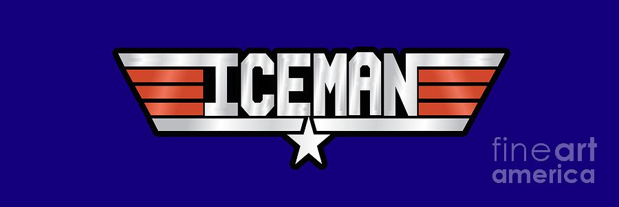 Top Gun Photograph - Iceman Callsign by Fernando Miranda