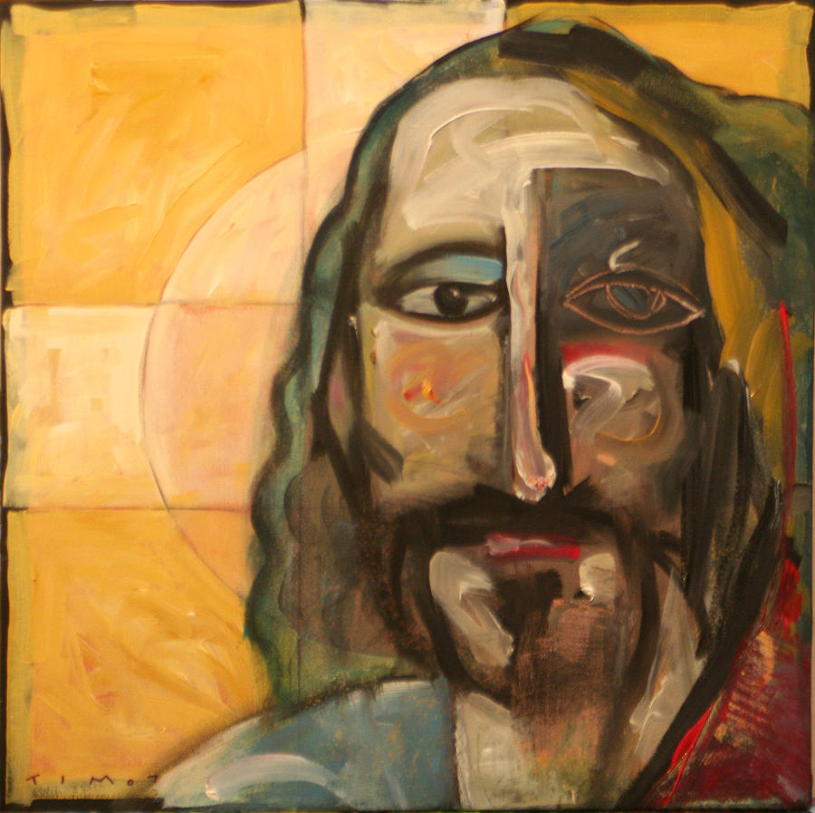 Jesus Christ Painting - Icon Number Four by Tim Nyberg