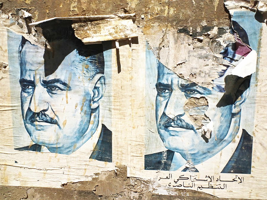 Iconic Arab Figures On Beirut Walls  Photograph by Funkpix Photo Hunter
