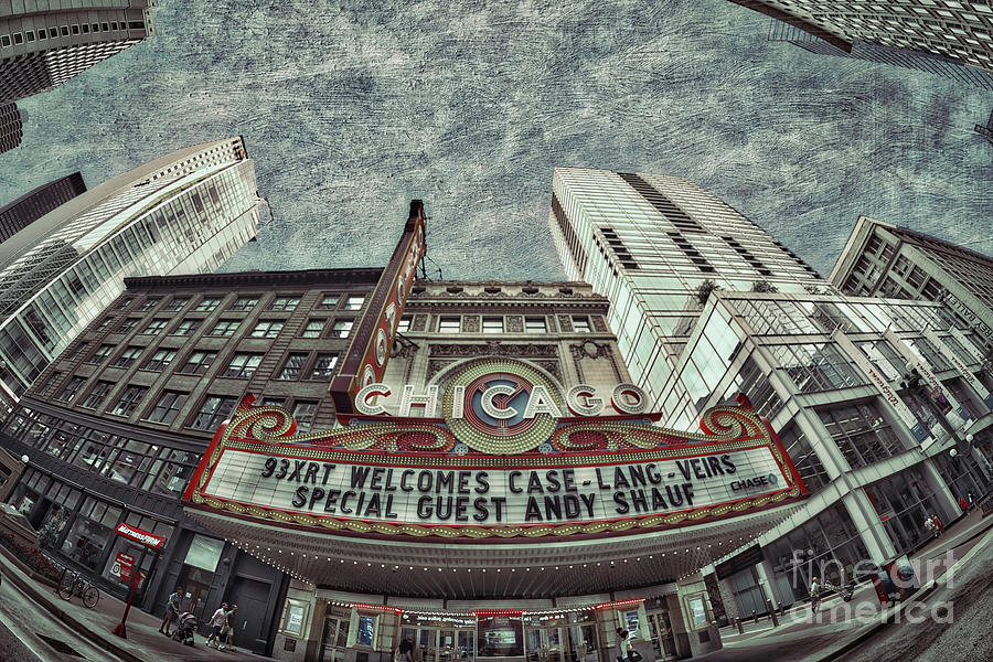 Iconic Chicago Theater Photograph by Izet Kapetanovic