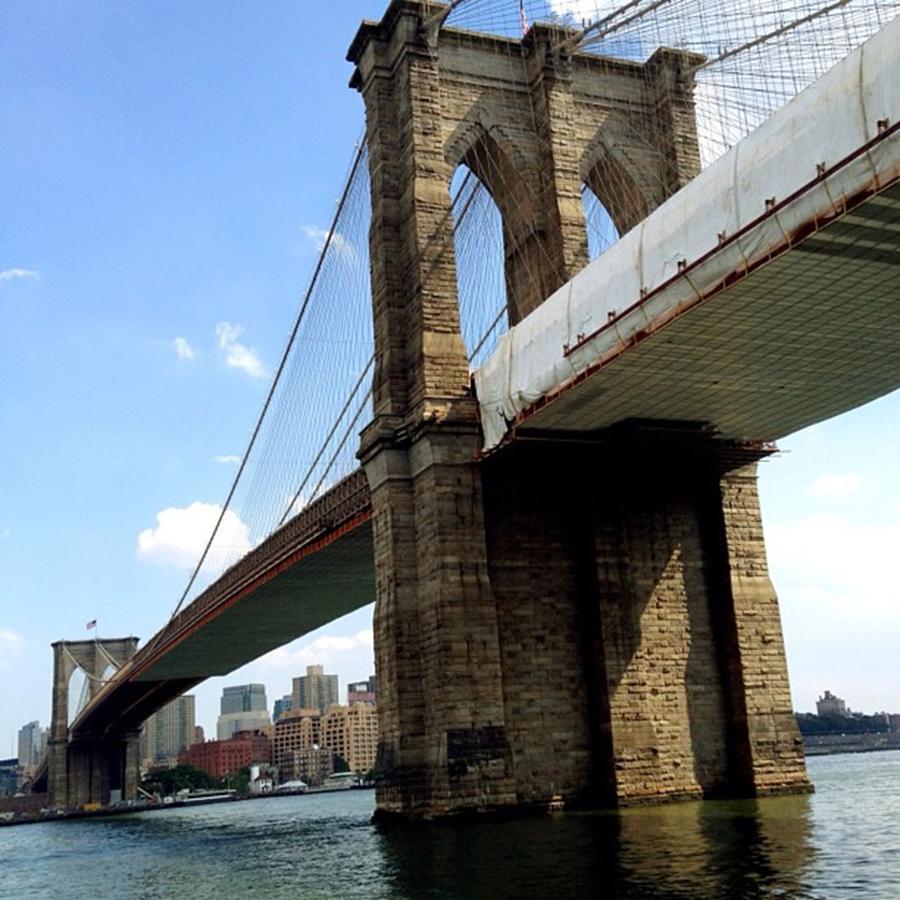 Iconic Constructions Of Nyc, Bridges Photograph by Jose Rojas