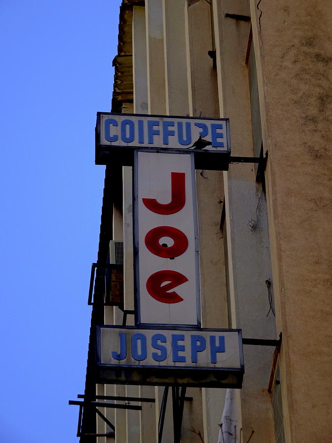 Iconic Joe Coiffure In Beirut Photograph by Funkpix Photo Hunter
