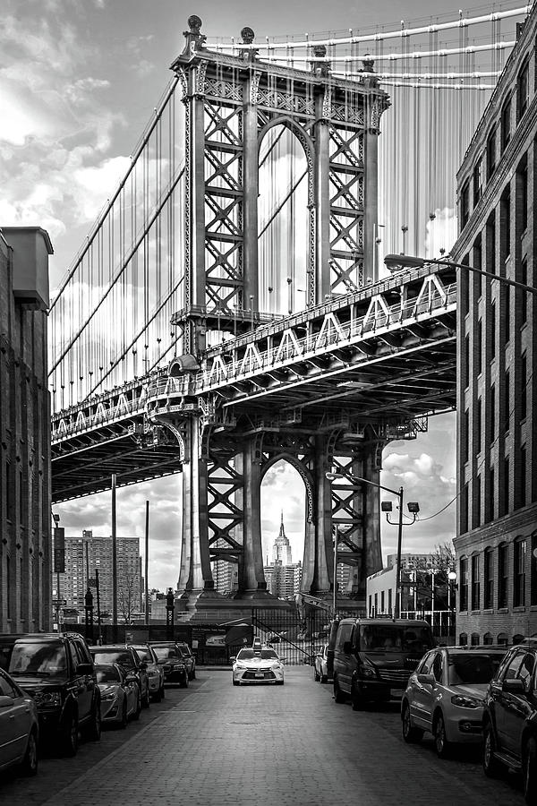 New York City Photograph - Iconic Manhattan BW by Az Jackson