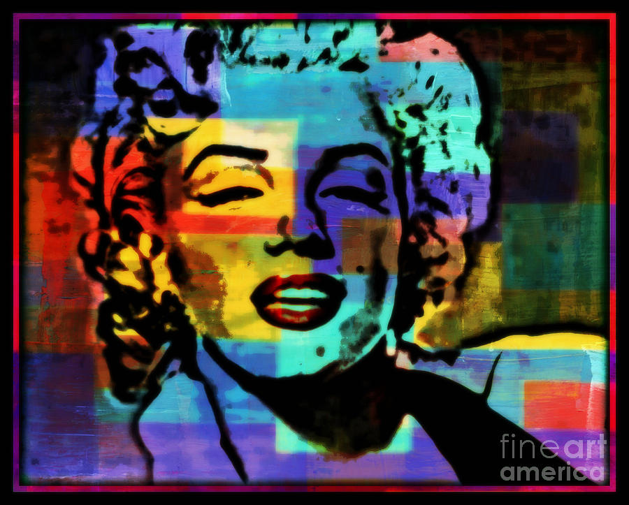Marilyn Monroe Painting - Iconic Marilyn by Wbk