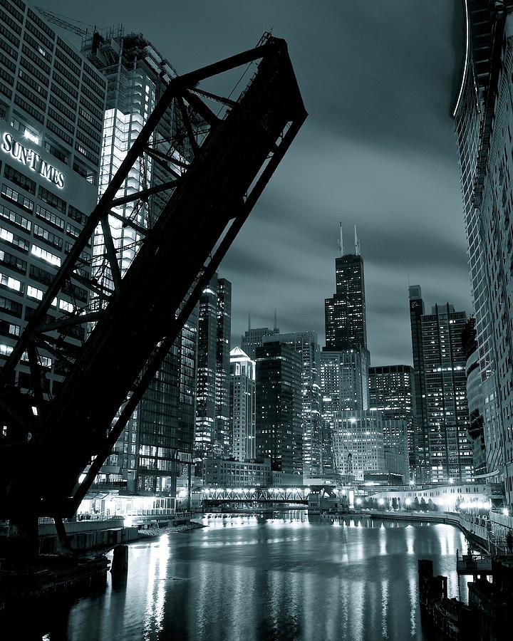 Iconic Monochrome from Kinzie Photograph by Frozen in Time Fine Art Photography