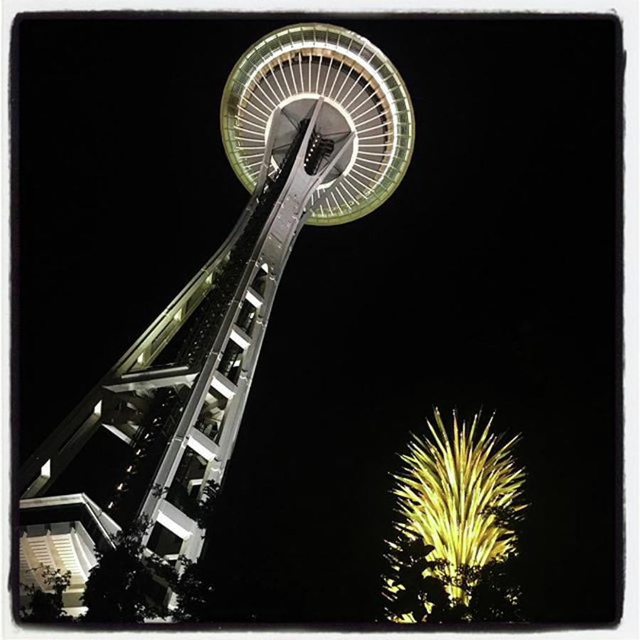 Seattle Photograph - Iconic Seattle by Alicia Boal