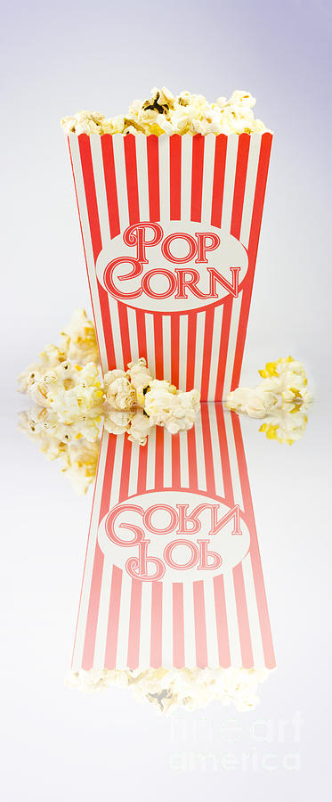 Iconic Striped Popcorn Carton Photograph by Jorgo Photography