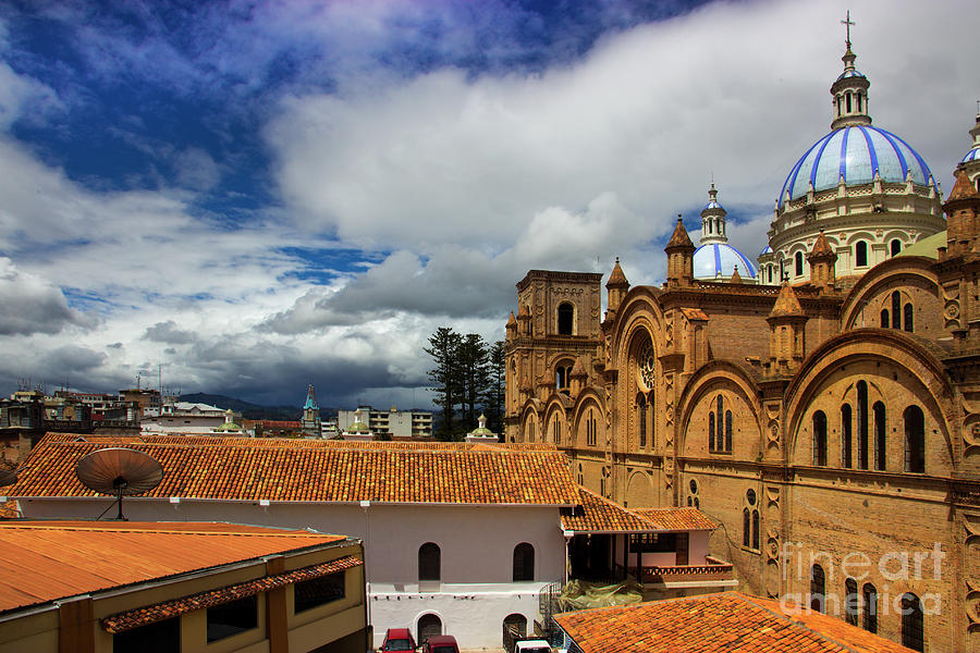 Iconic View Of Cuenca Ecuador Photograph by Al Bourassa