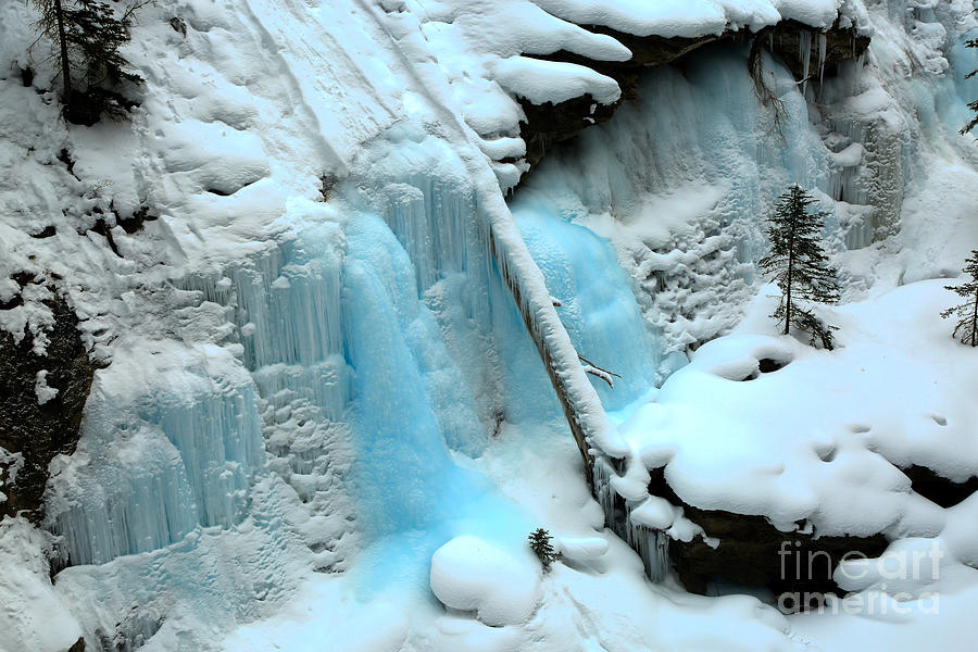 Icy Blue Landscape Photograph by Adam Jewell
