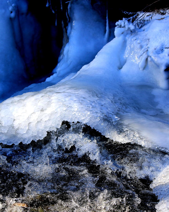 Icy Creek Photograph By Arvin Miner Fine Art America