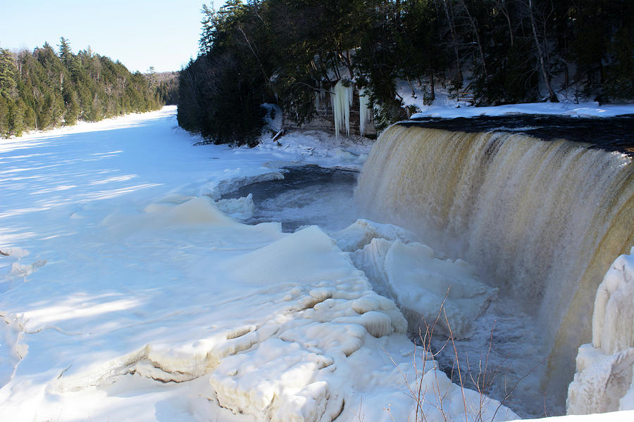 Icy Falls Photograph
