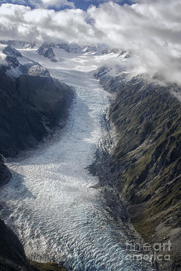 Icy glacier Photograph by Patricia Hofmeester