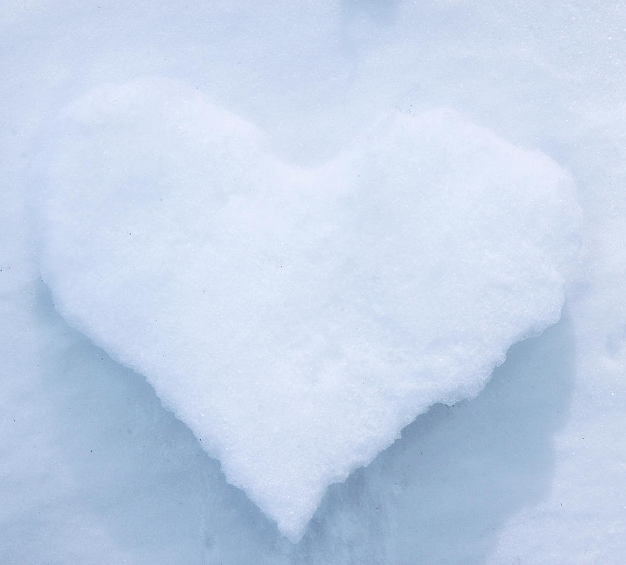 icy heart by Iuliia Malivanchuk Photograph