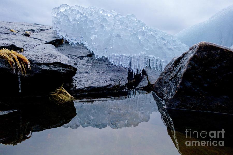 Icy Reflections Photograph by Sandra Updyke