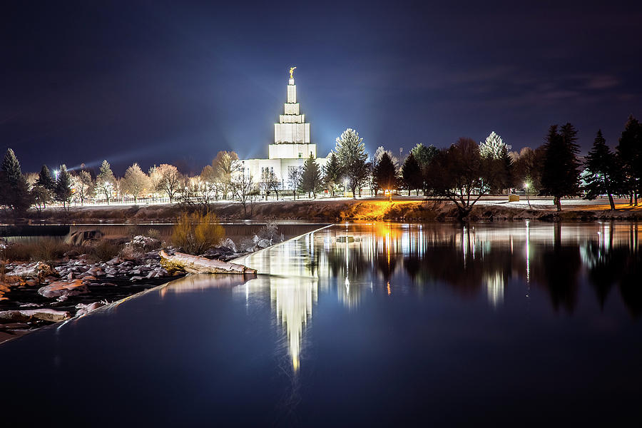 Idaho Falls Temple Photograph by Justin Crook Fine Art America