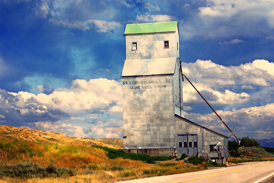 Idaho Grain Elevator Photograph by Marty Koch