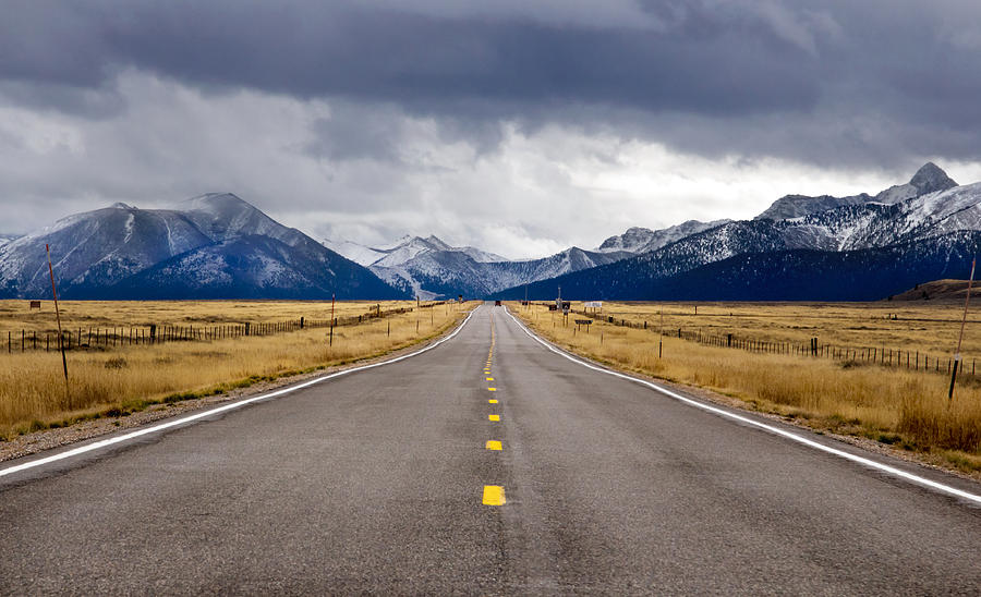 Mountain Photograph - Idaho Route 28 by Nicholas Blackwell