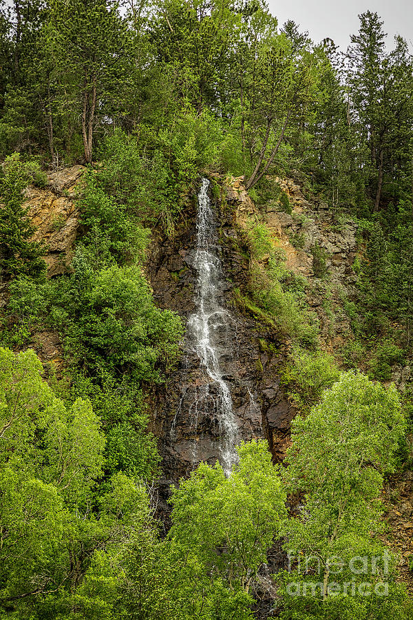 Idaho Springs Bridal Veil Falls Photograph by Jon Burch Photography