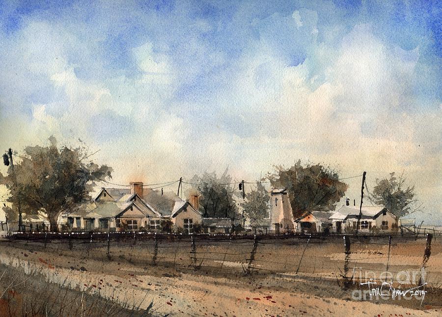 Idalou Farm Painting by Tim Oliver