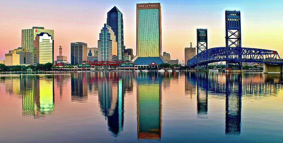 Ideal Jacksonville Pano Photograph by Frozen in Time Fine Art Photography