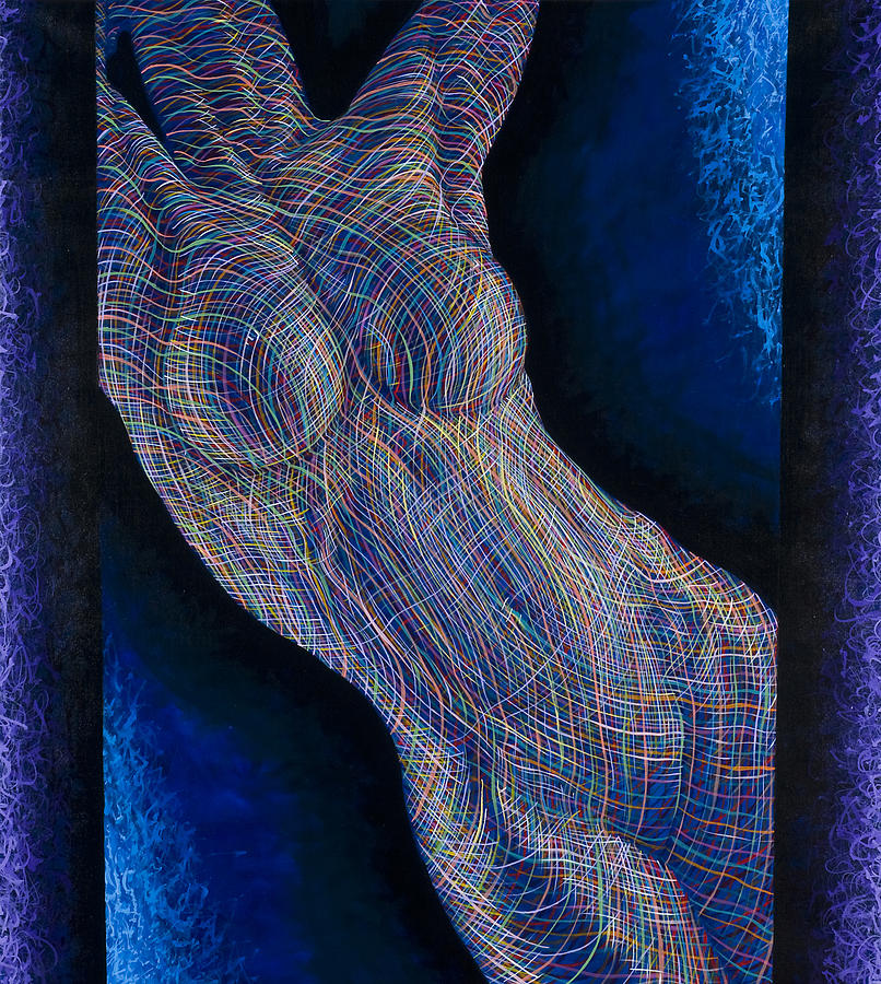 Nude Painting - Cyber by Michael Anderson