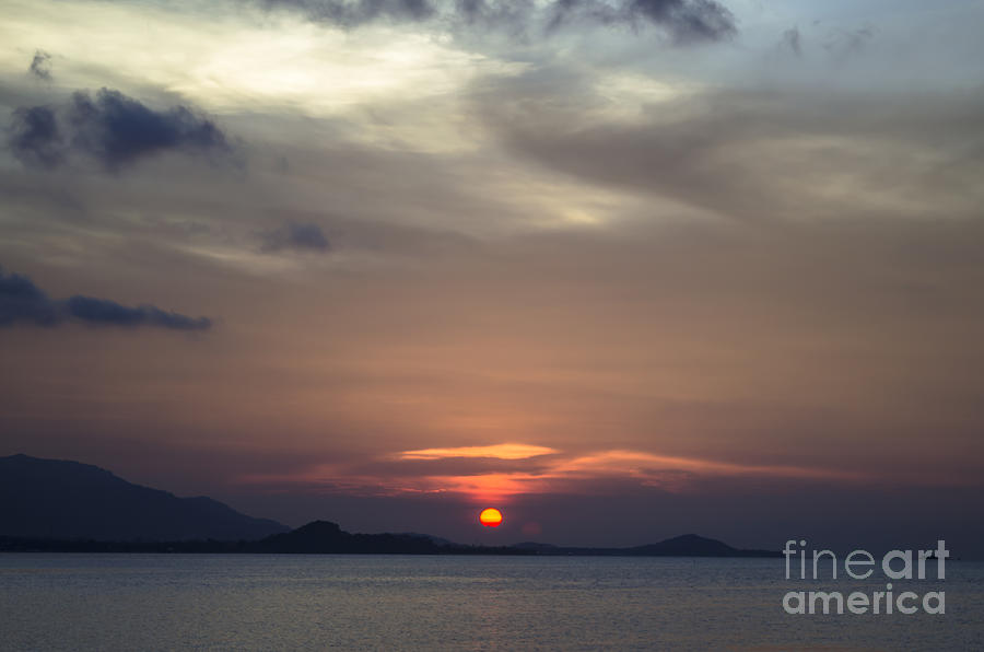 Idyllic Sunset Photograph by Michelle Meenawong
