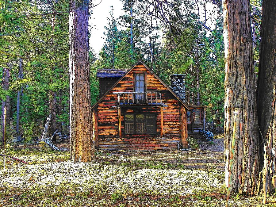 Idyllwild cabin 1655 Photograph by Lisa Dunn