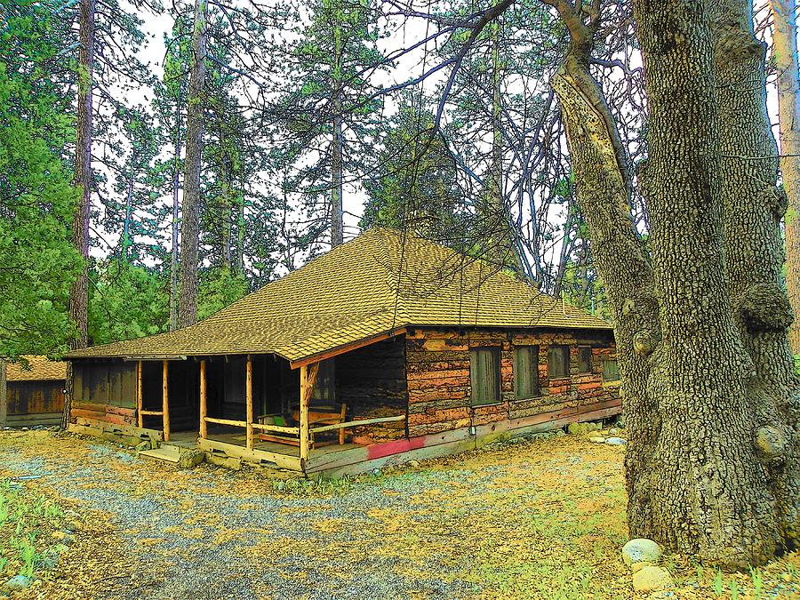 Idyllwild cabin 1680 Photograph by Lisa Dunn