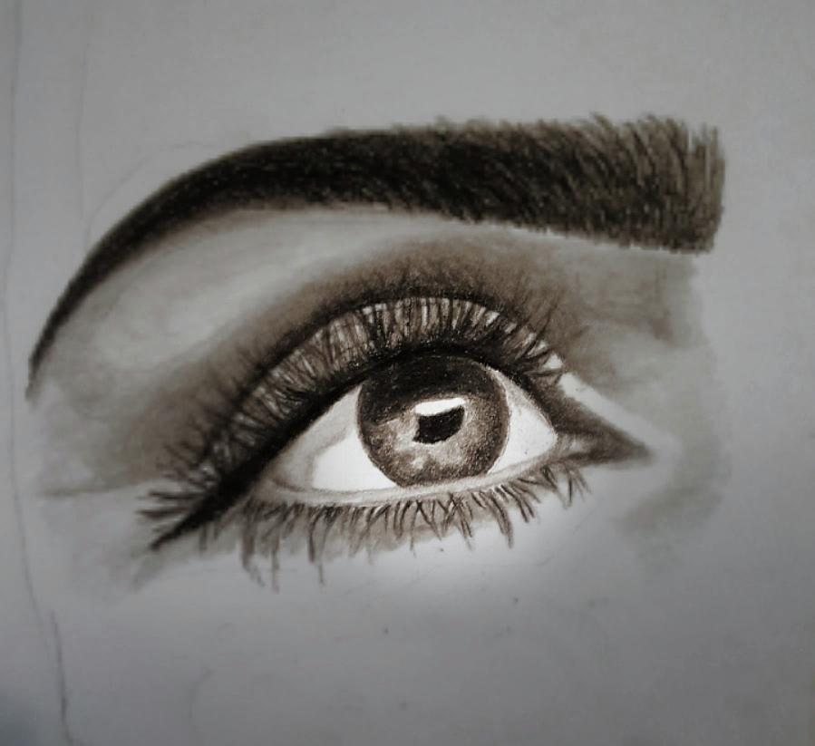 iEye Drawing by Raven Rugh