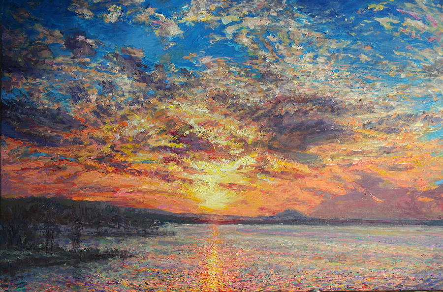 Sunset Painting - If Hope Could Speak  by Jimmy Leach