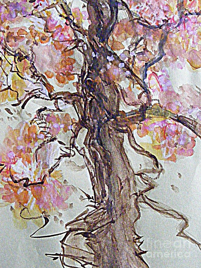 If Oak Trees Had Blossoms 2 Digital Art by Nancy Kane Chapman