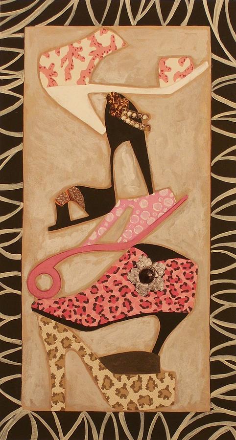 Boot Painting - If the Shoe Fits  by Maggie Ruth