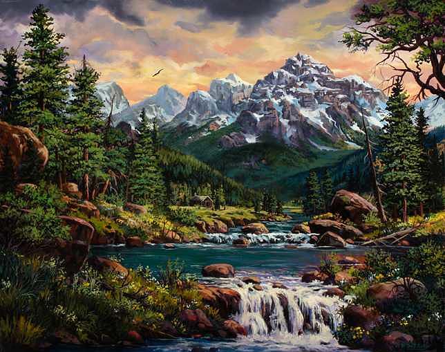 If Time Stood Still Painting by W Scott Fenton - Fine Art America