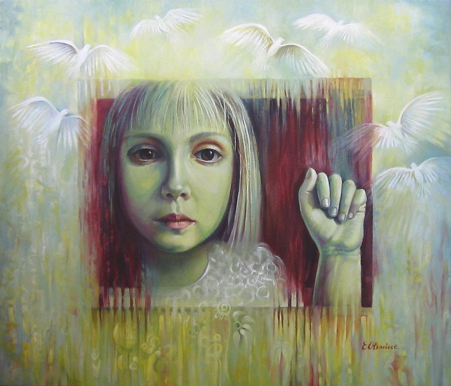 If you have a dream... Painting by Elena Oleniuc