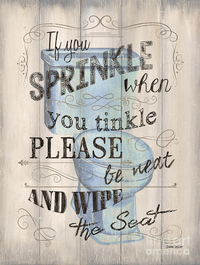 If You Sprinkle Painting by Debbie DeWitt