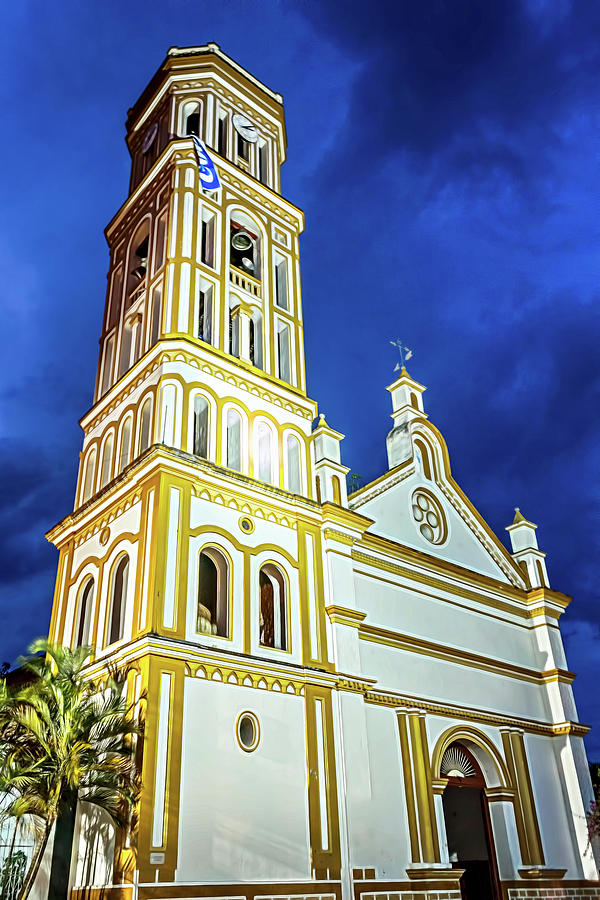 Iglesia La Jagua Photograph by Maria Coulson