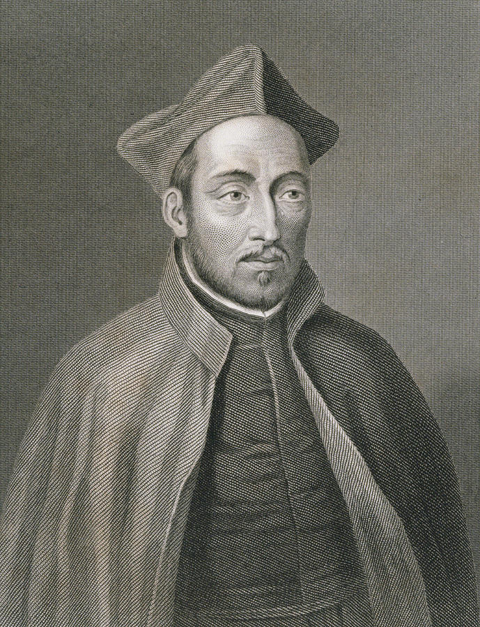 Ignatius of Loyola Drawing by W Holl